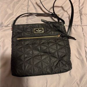 Kate Spade Quilted Black Crossbody Bag
